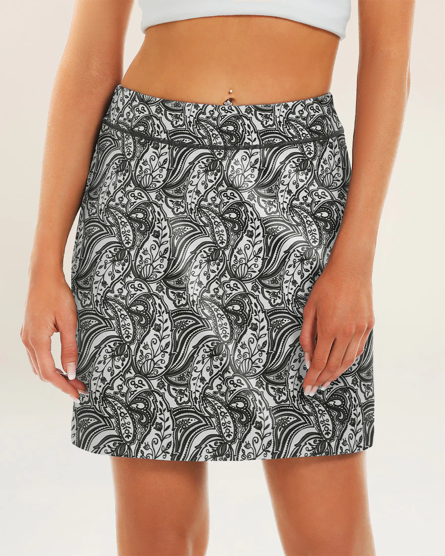 16" Skort | High-Waisted Golf Skirt with Pockets - Image 3