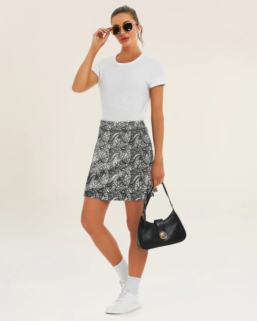 16" Skort | High-Waisted Golf Skirt with Pockets - Image 4