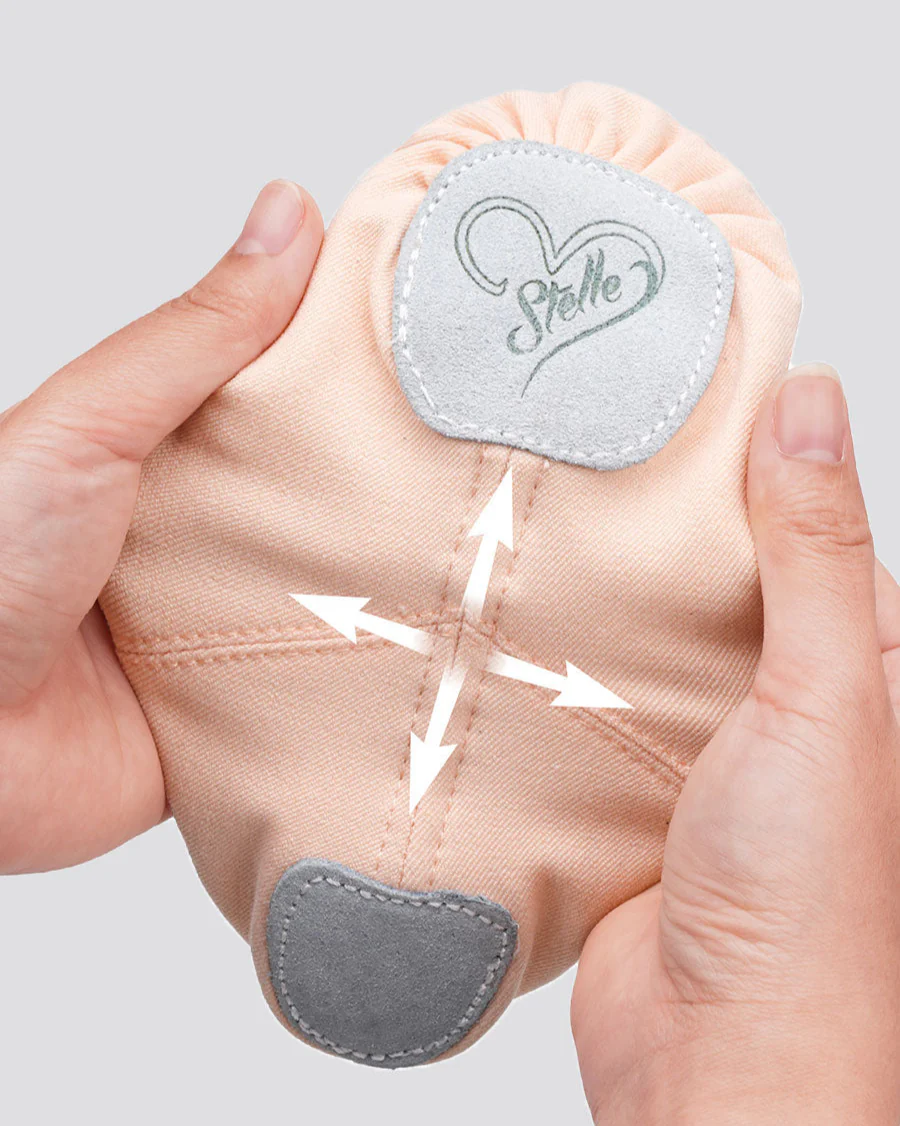 Adults Stretch Canvas Ballet Shoe - Image 4