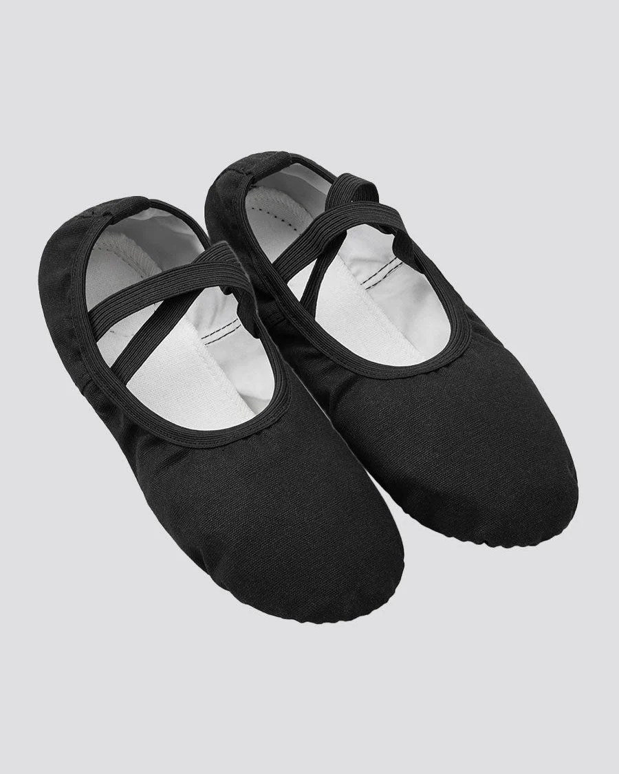 Adults Canvas Ballet Shoe - Image 2