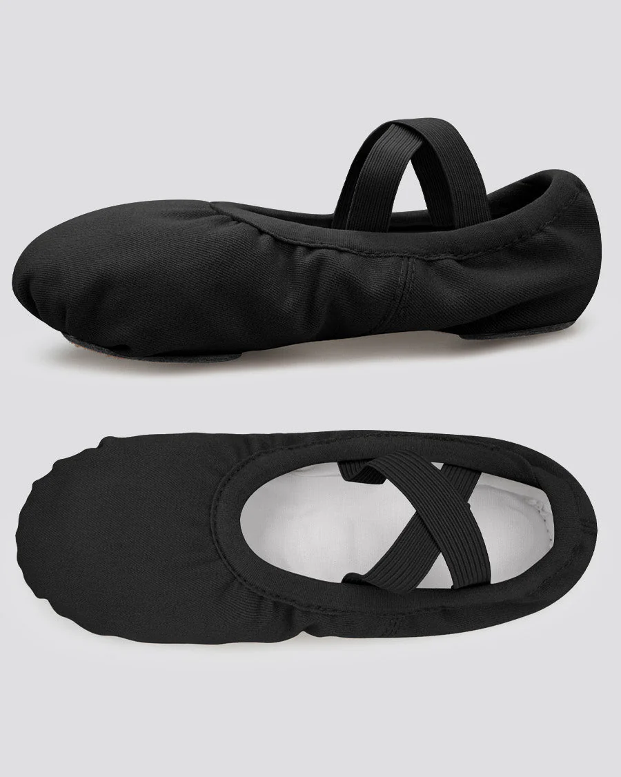 Adults Stretch Canvas Ballet Shoe - Image 4