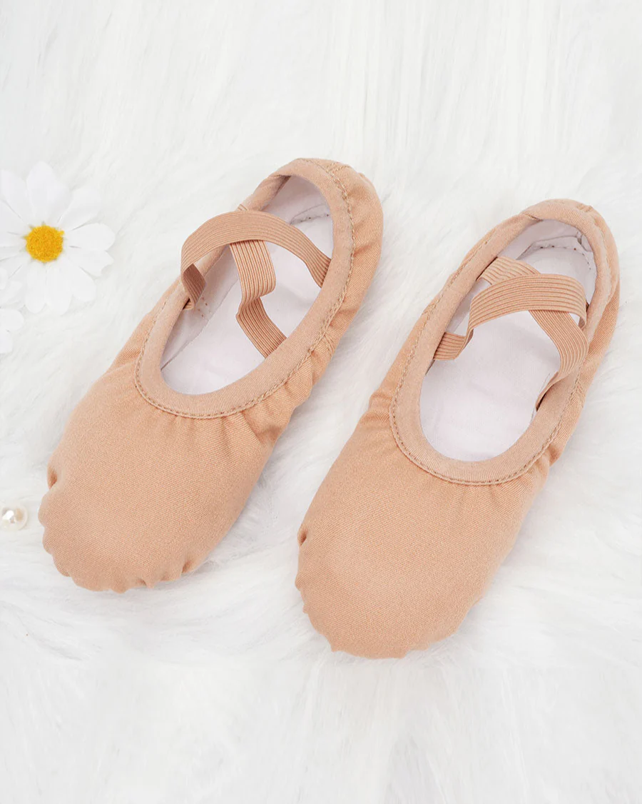 Adults Stretch Canvas Ballet Shoe - Image 2