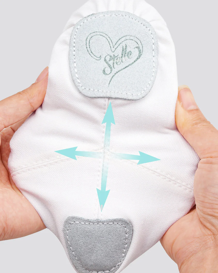 Adults Stretch Canvas Ballet Shoe - Image 2