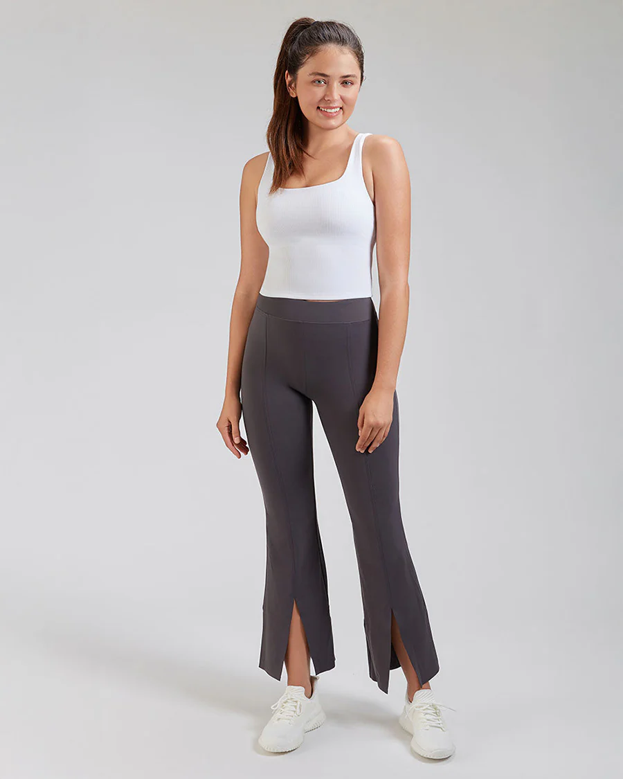 Bootcut Yoga Pants Split Hem Flare - Image 2