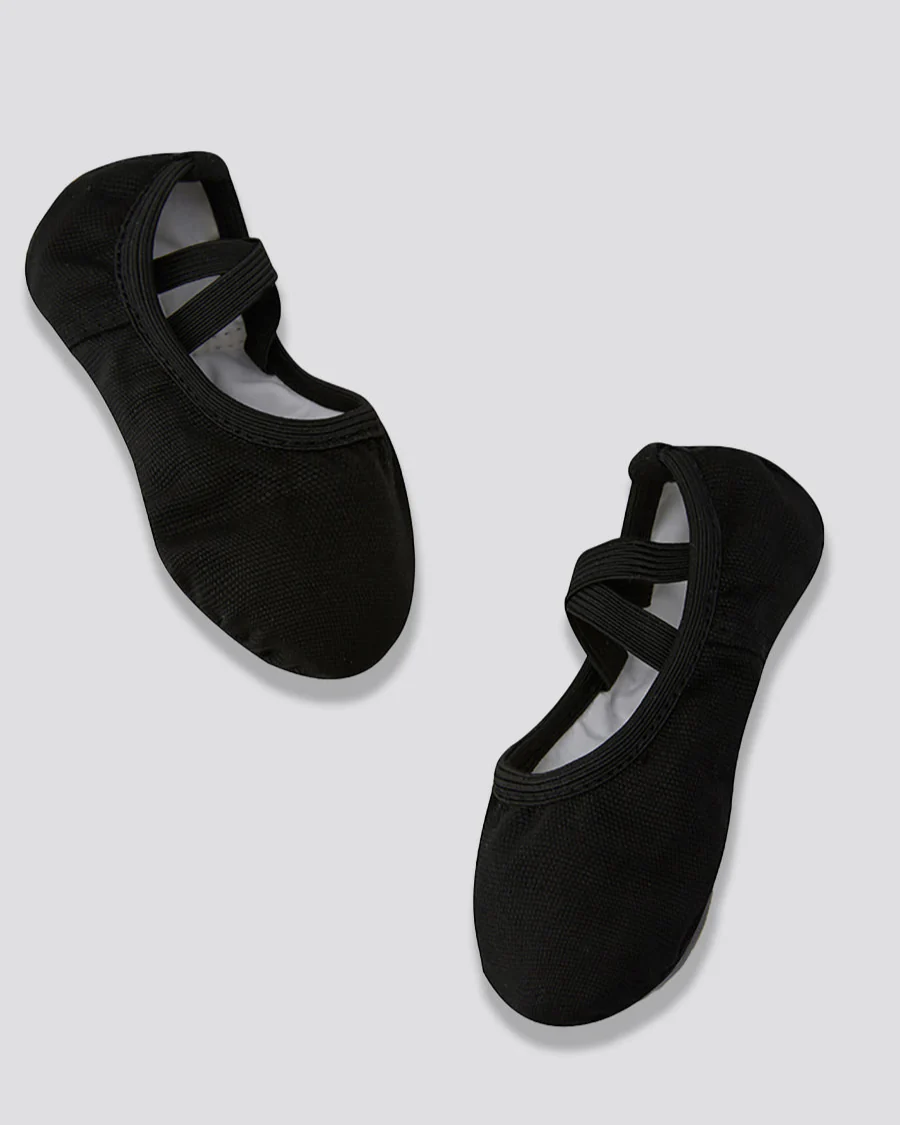 Kids Classic Canvas Ballet Shoe (no drawstring) - Image 2
