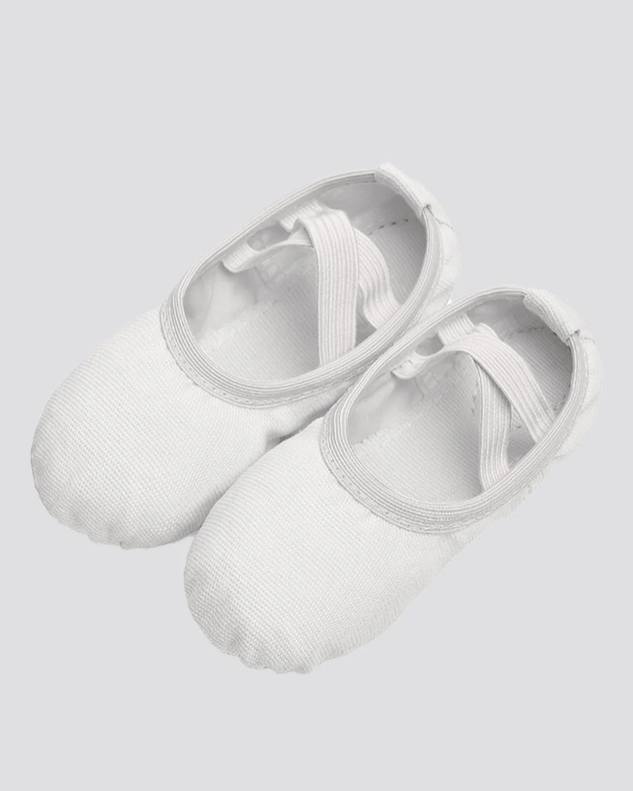 Kids Classic Canvas Ballet Shoe (no drawstring) - Image 4
