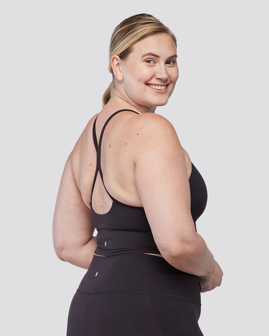 SoftLuxe Crop Top Sports Bra - Image 2