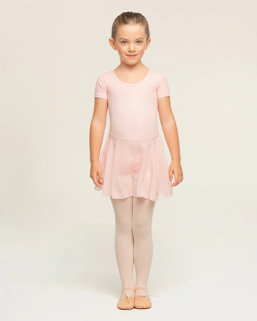 Girls Bowknot Short Sleeve Dress - Image 5