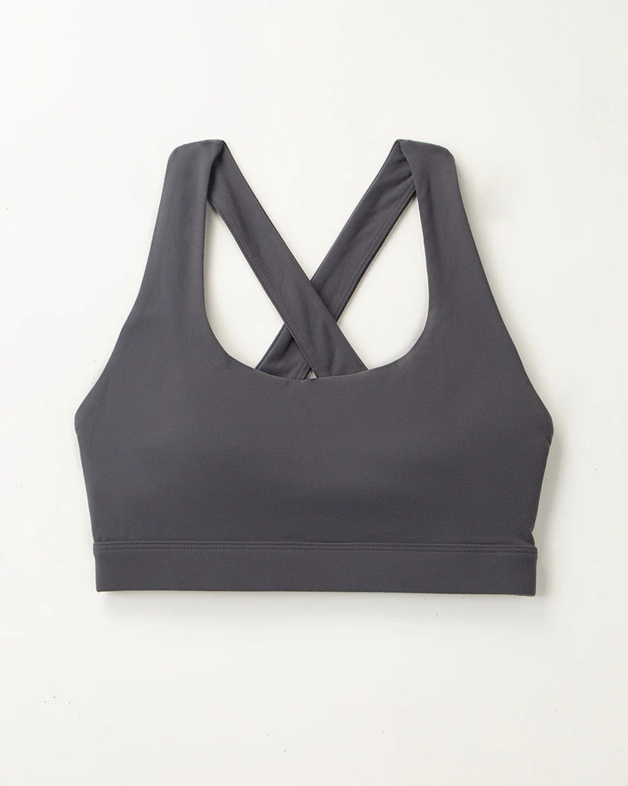 SoftLuxe Cross Back Sports Bra - Image 4