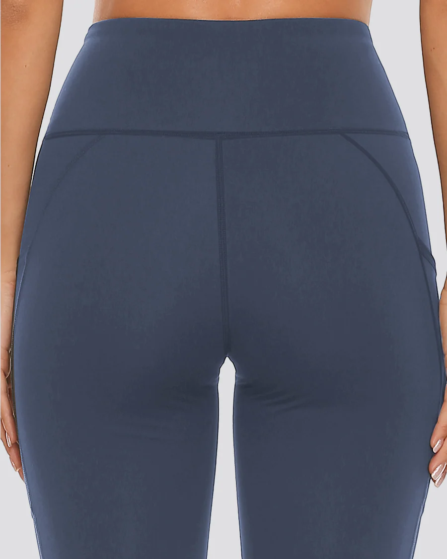 Essential High Waisted Yoga Short 8" - Image 2