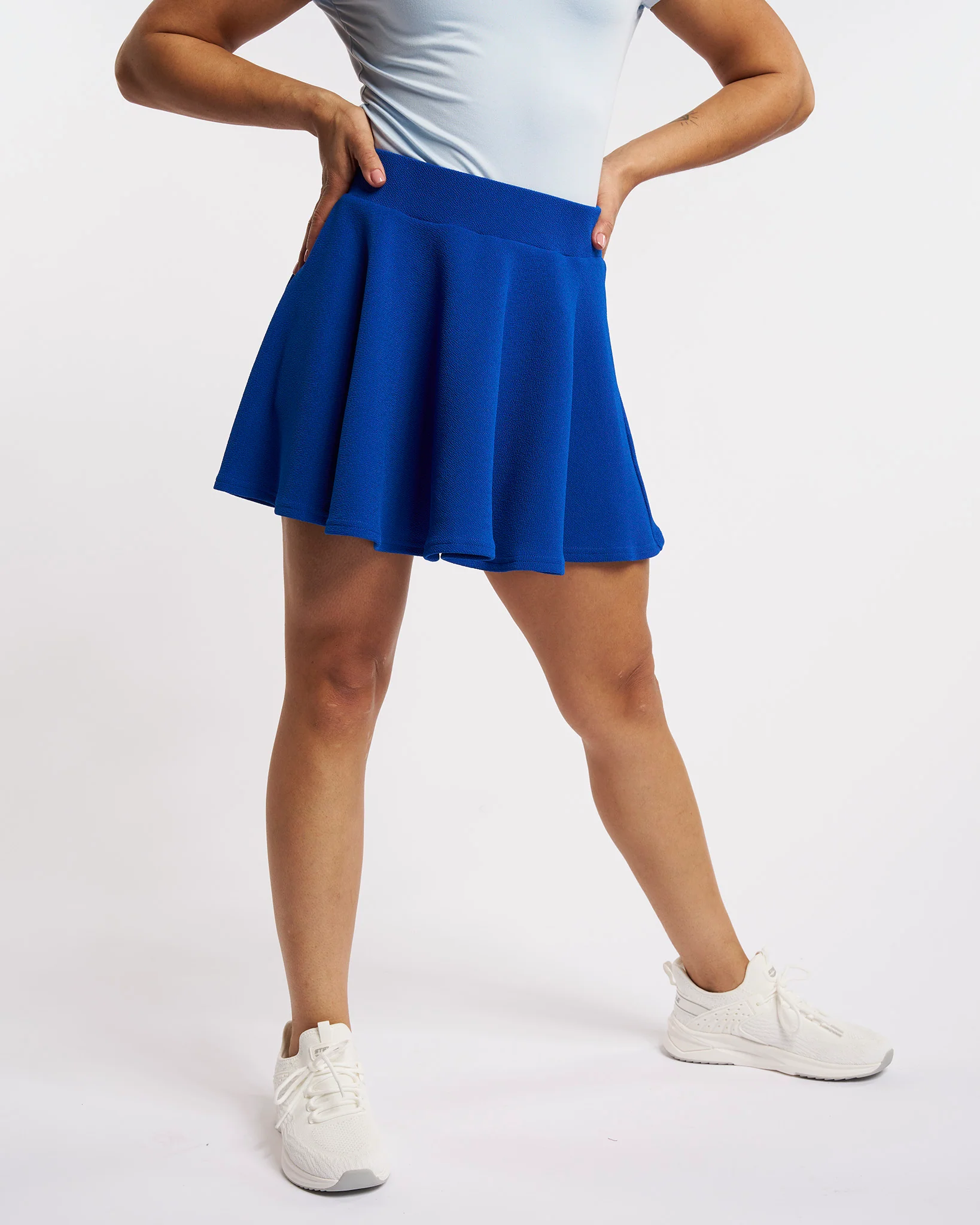 Flared Skater Casual Skort - Image 2