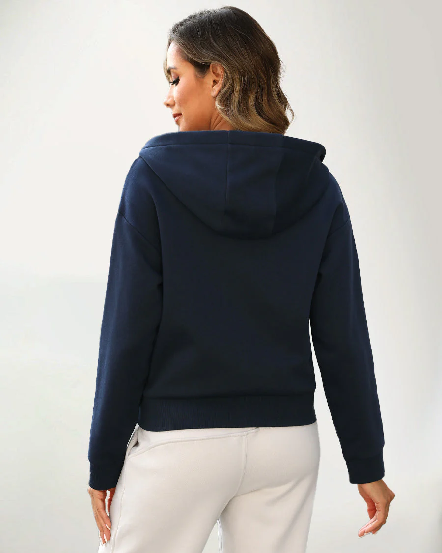 Fleece Zip-Up Hoodie - Image 2