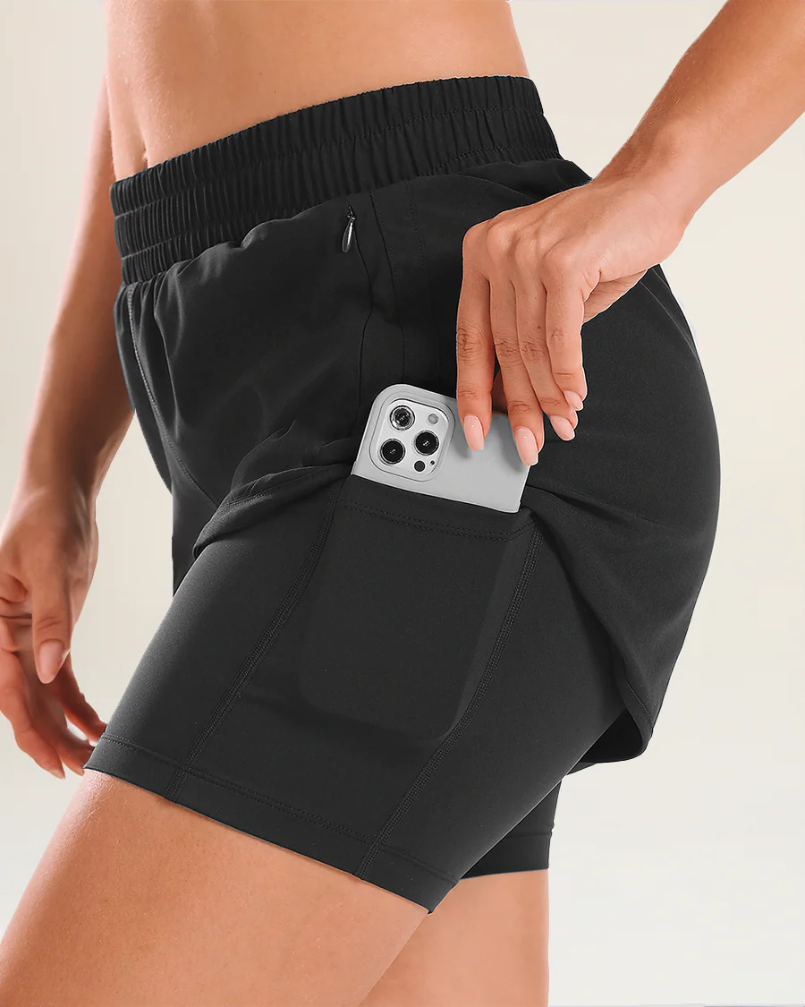 FlexRun Convertible 2 in 1 Running Short - Image 3
