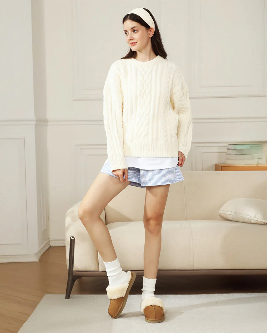 Classic Fuzzy Slipper - Image 5