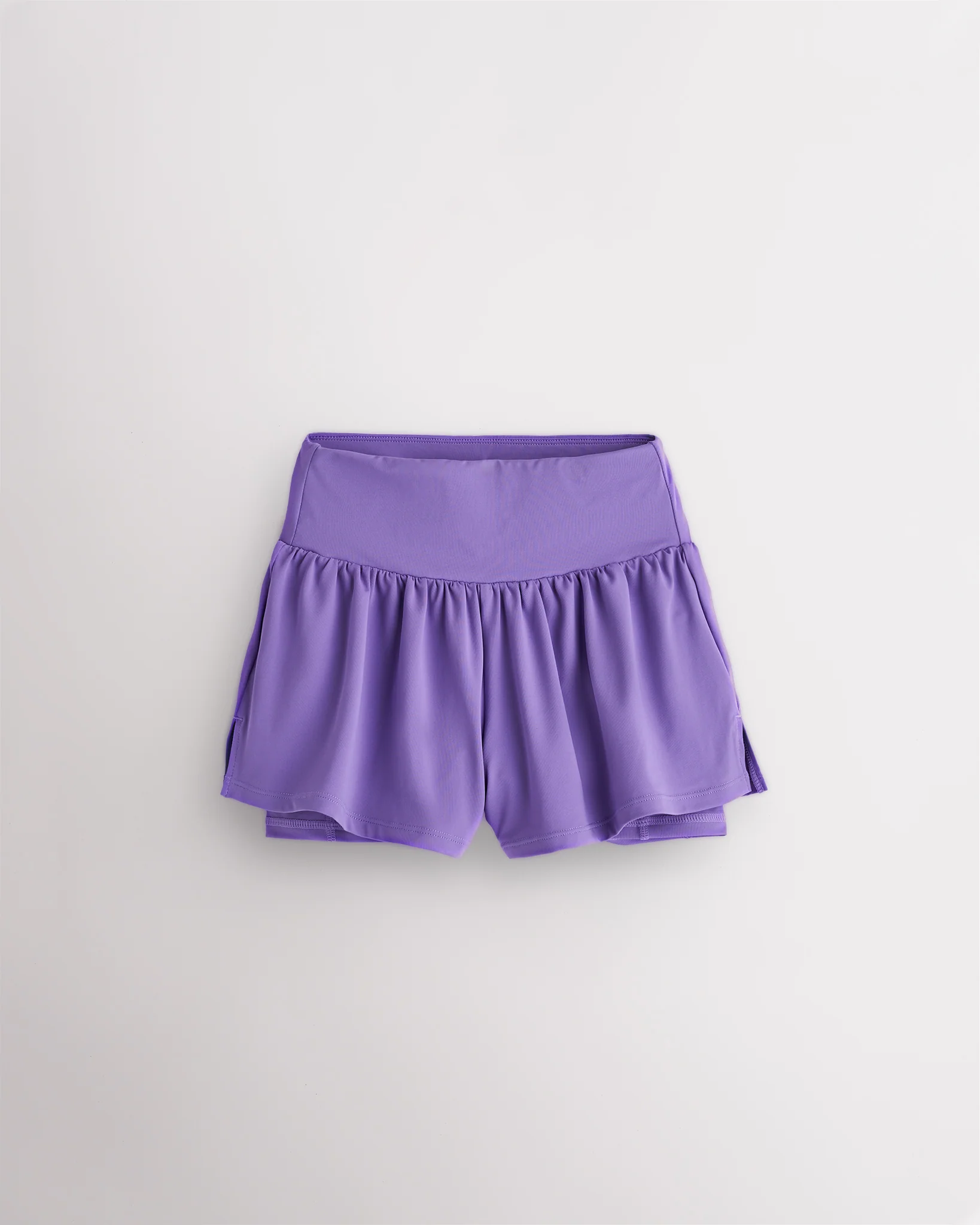 Girls 2-in-1 High Waisted Flutter Short - Image 6