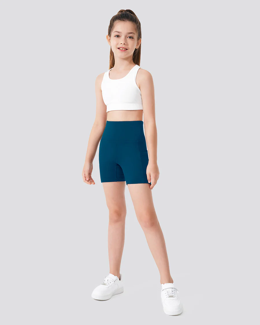 Girls 4" Volleyball Ace Short - Image 5