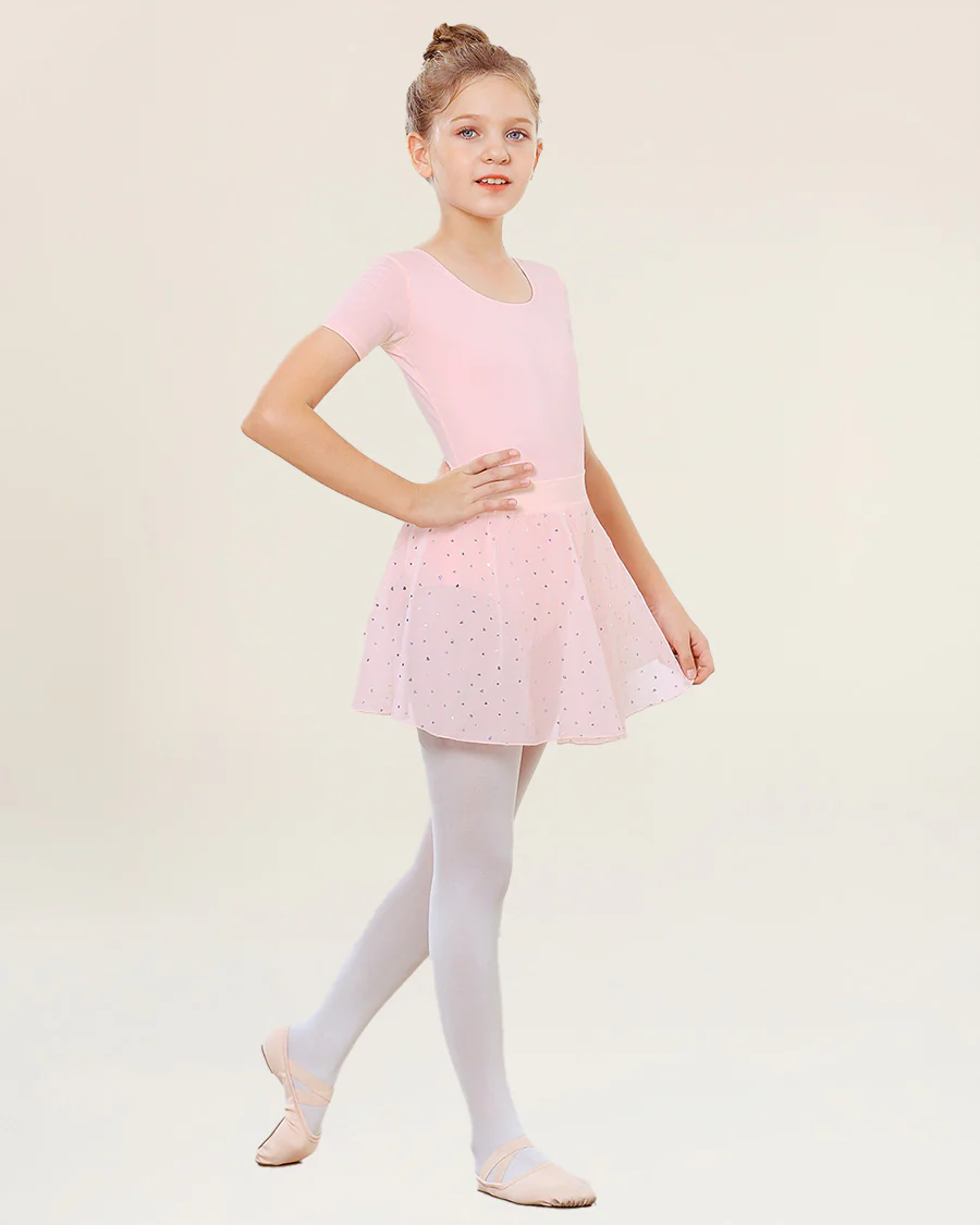 Girls Chiffon Pull-On Wrap Skirt - Image 2