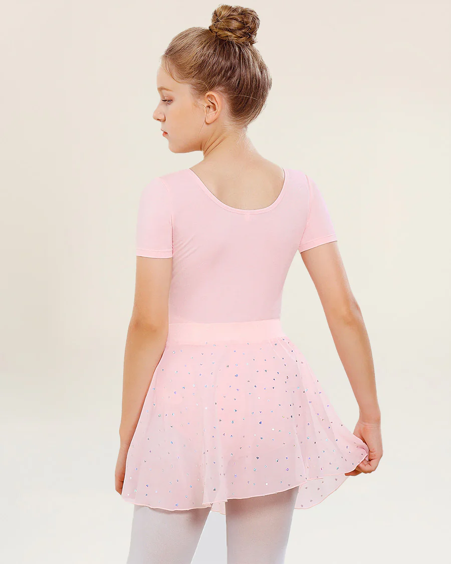 Girls Chiffon Pull-On Wrap Skirt - Image 3
