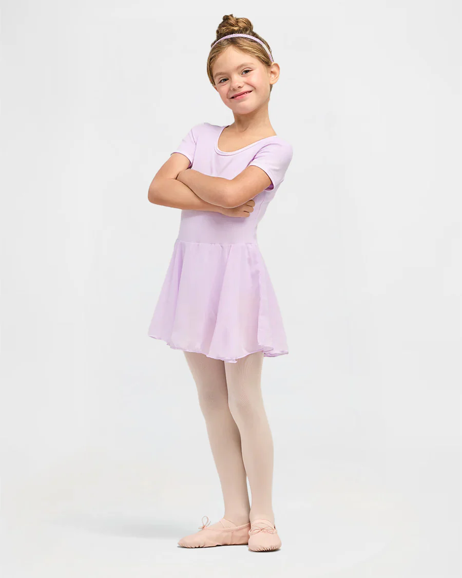 Girls Bowknot Short Sleeve Dress - Image 5