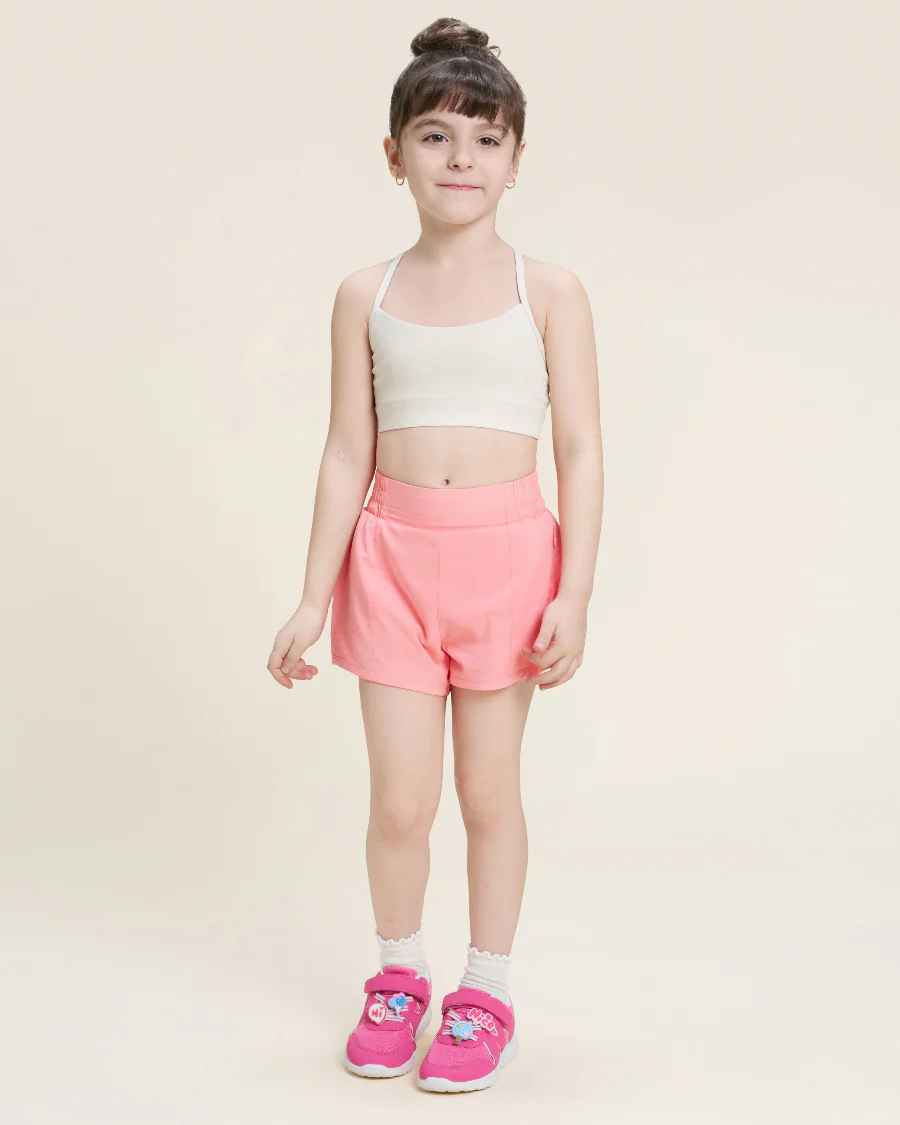 Girls BreezeEase High Waist Short - Image 5