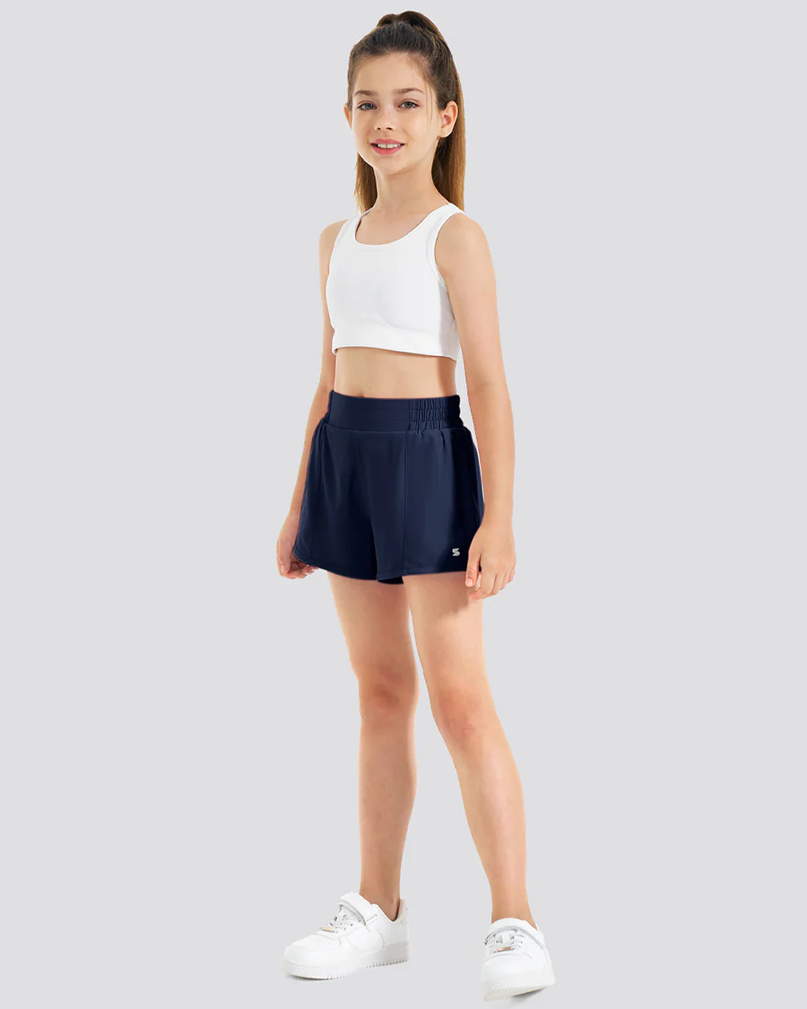 Girls BreezeEase High Waist Short - Image 5