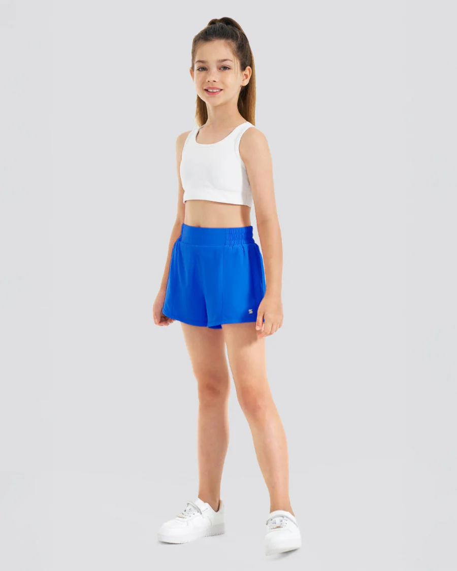 Girls BreezeEase High Waist Short - Image 4
