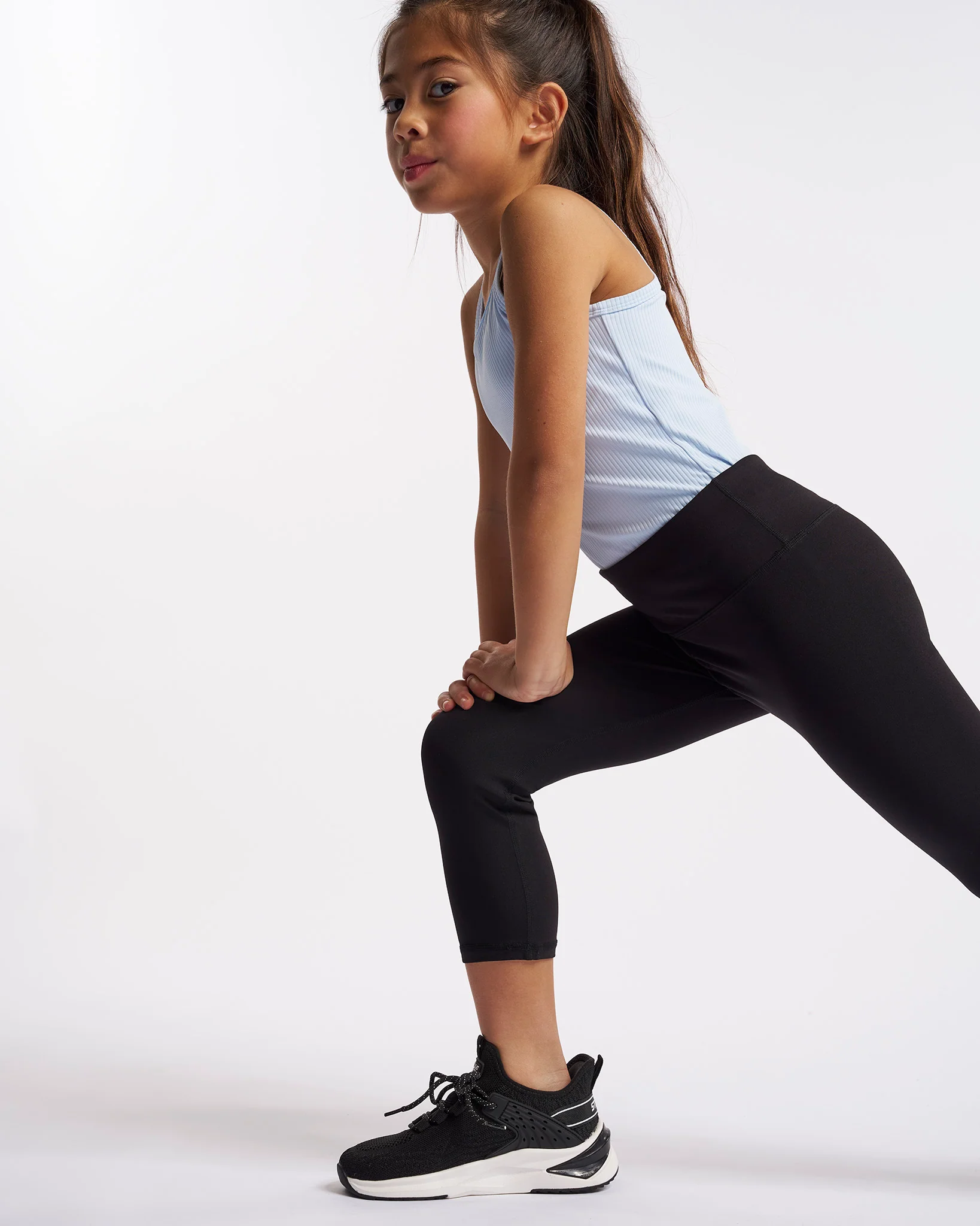 Girls Capri Yoga Legging - Image 4