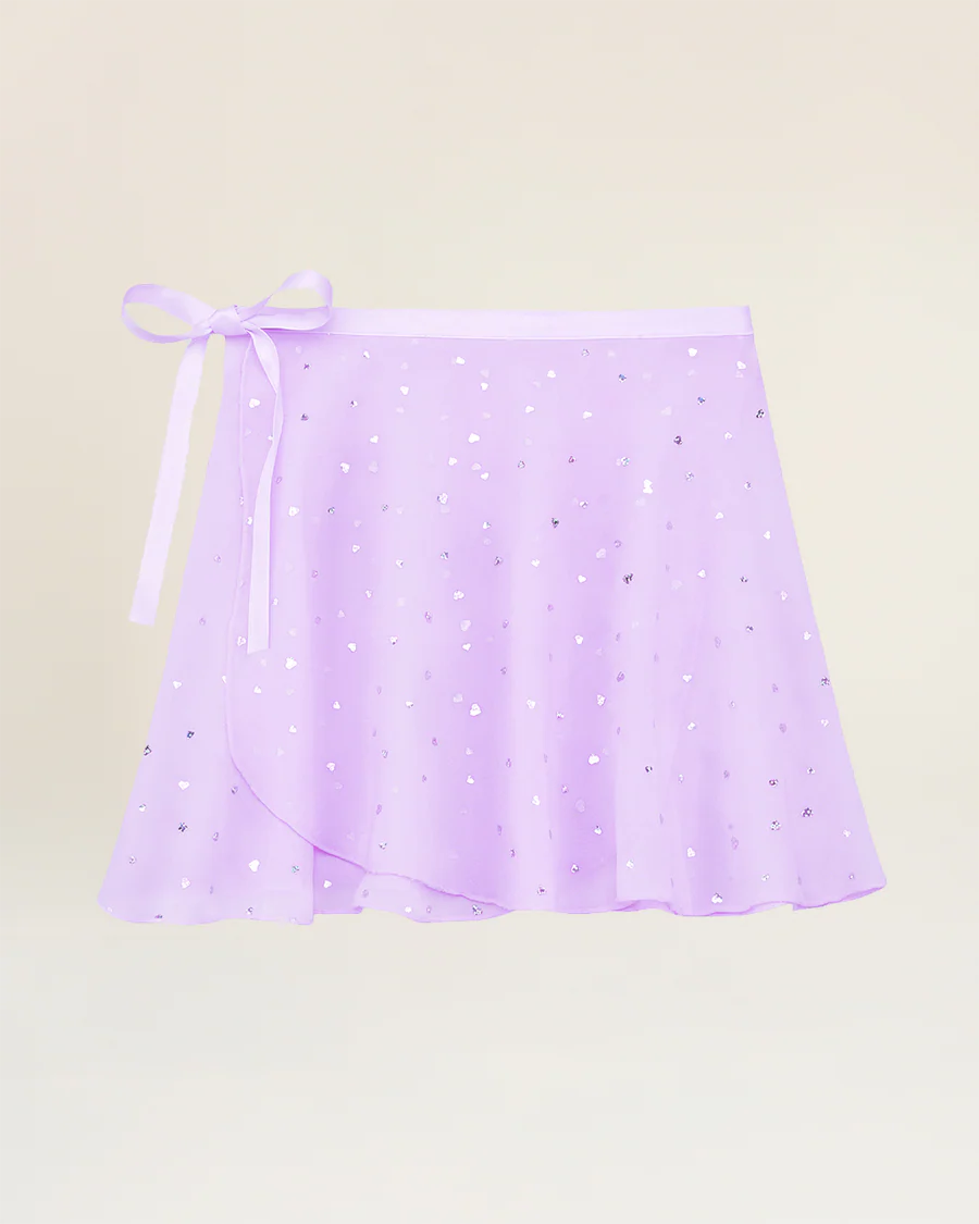 Girls Chiffon Wrap Skirt With Adjustable Tie - Image 2