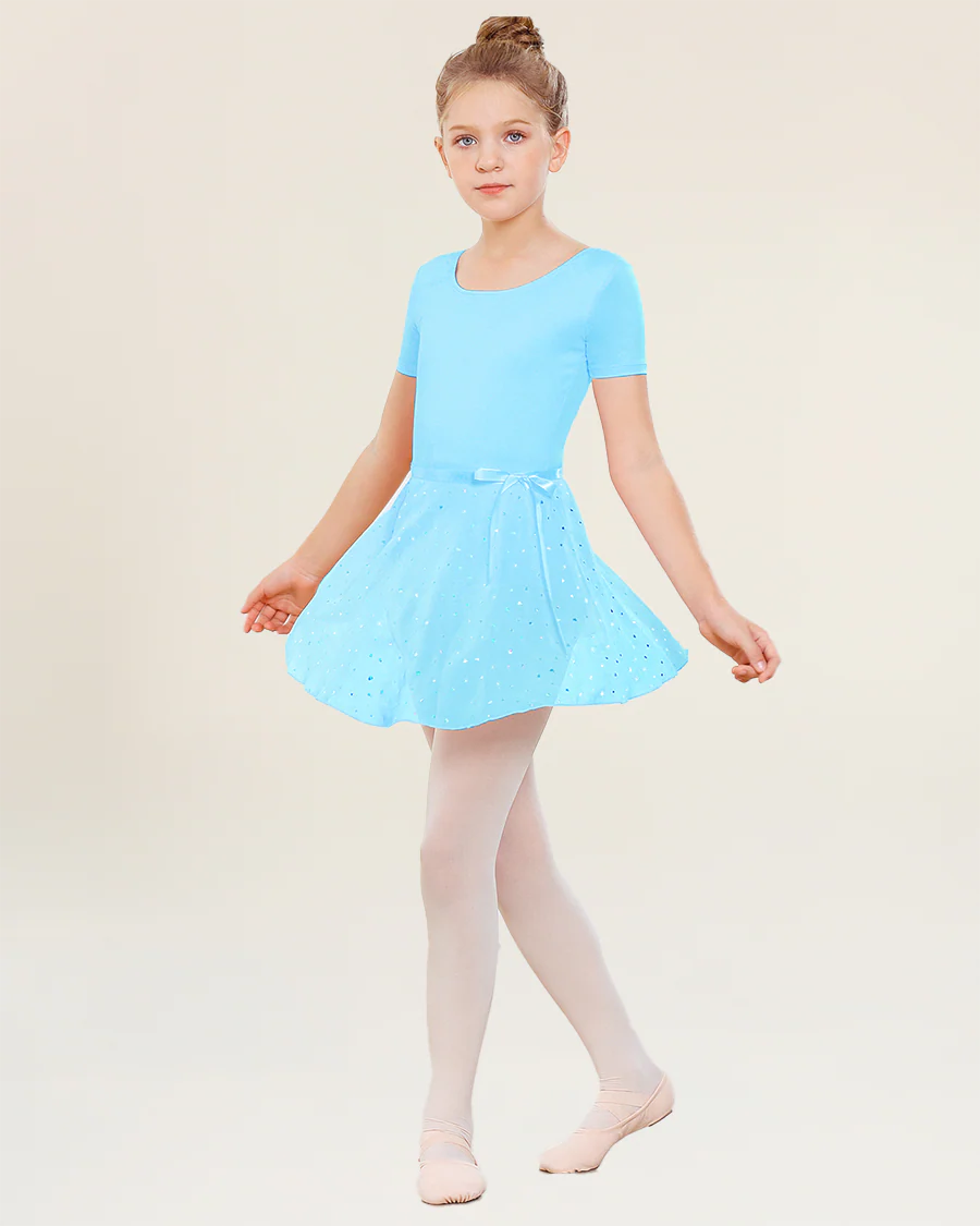 Girls Chiffon Wrap Skirt With Adjustable Tie - Image 2