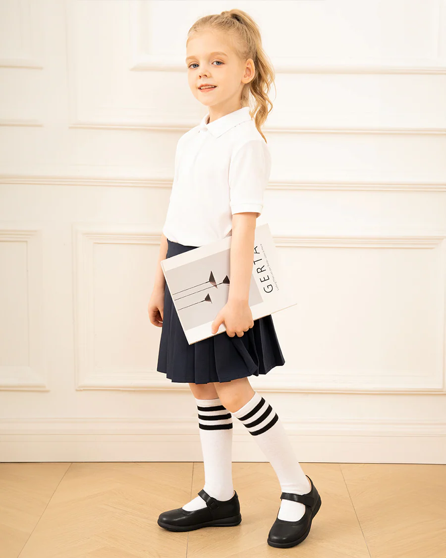 Girls Classic School Uniform Mary Jane Shoe - Image 3