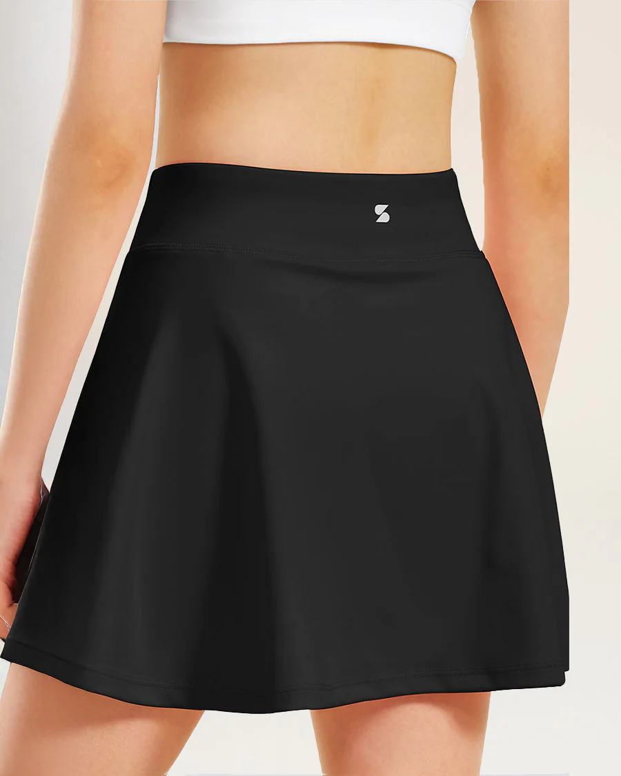 Girls CourtChic A-Line Tennis Skirt - Image 2