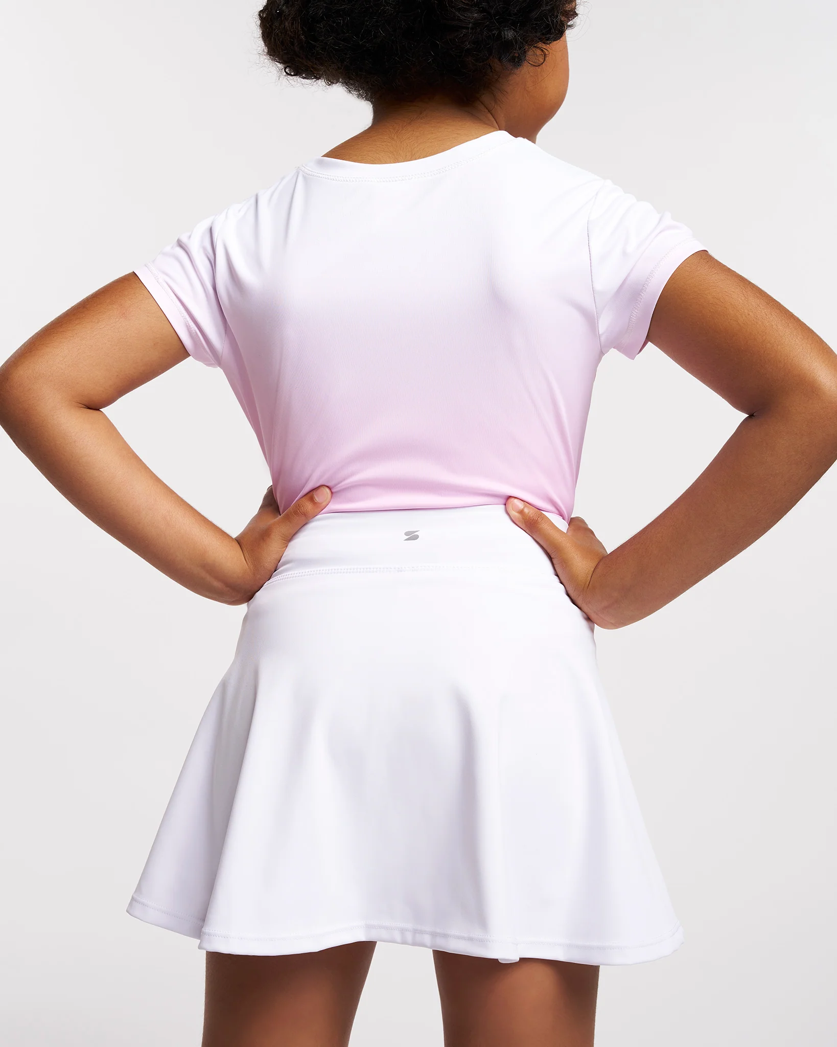 Girls CourtChic A-Line Tennis Skirt - Image 4