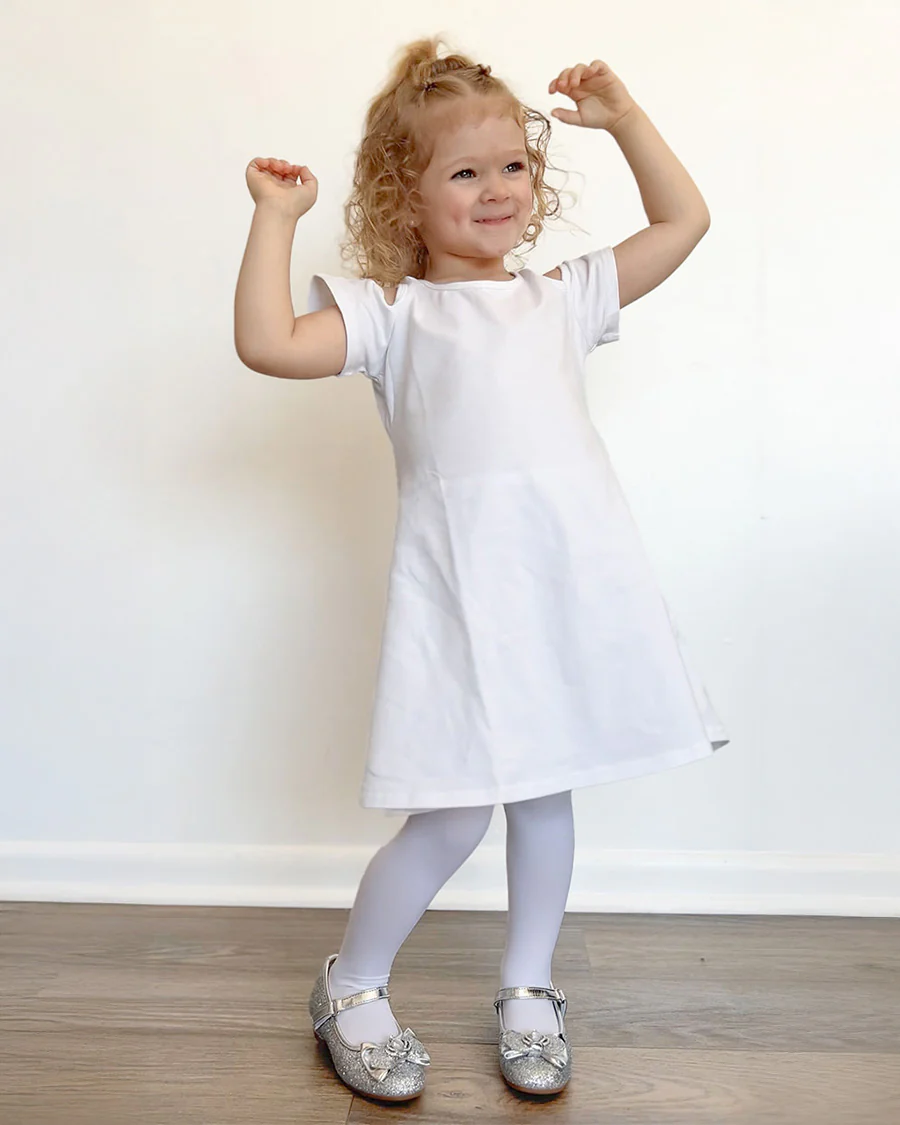 Girls Crown Glitter Mary Jane Dress Shoe - Image 2