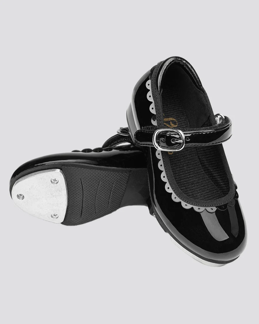 Kids Elegant Scallop Tap Shoe - Image 3