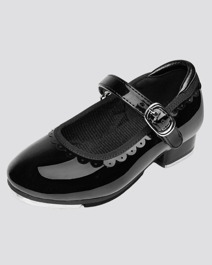 Kids Elegant Scallop Tap Shoe - Image 4