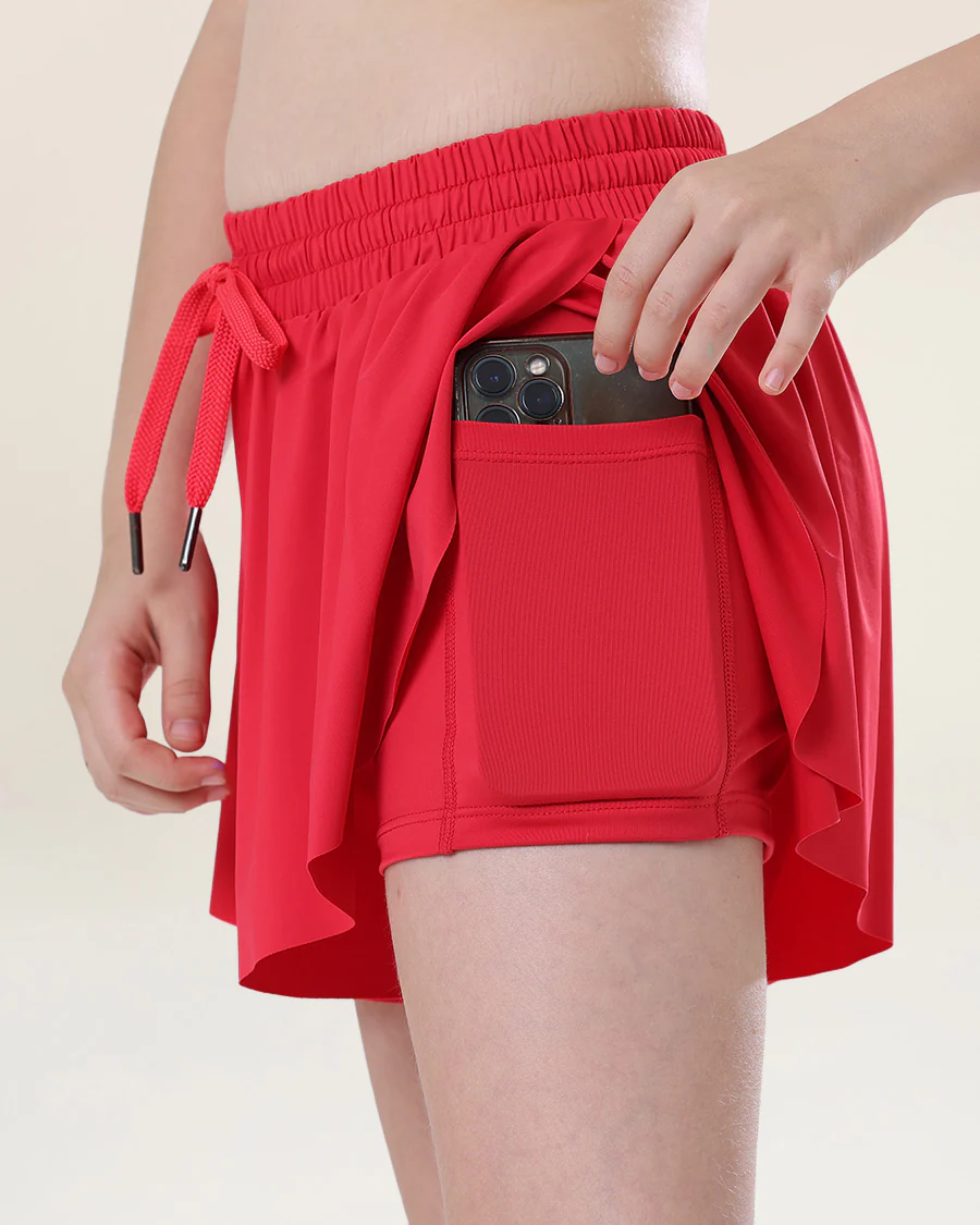 Girls Flowy Short - Image 4