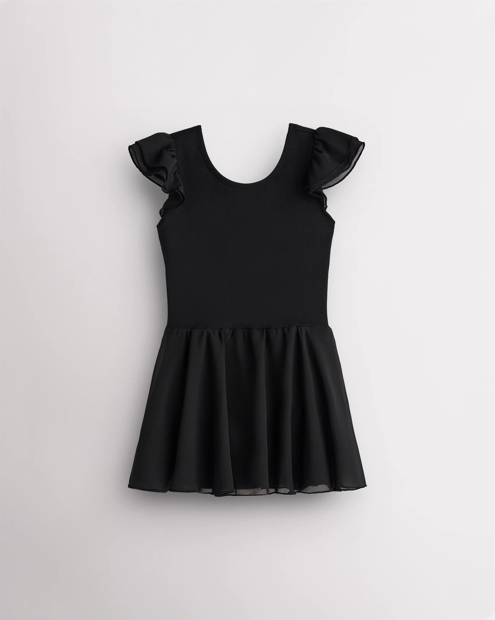 Girls Flutter Sleeves Dress - Image 2