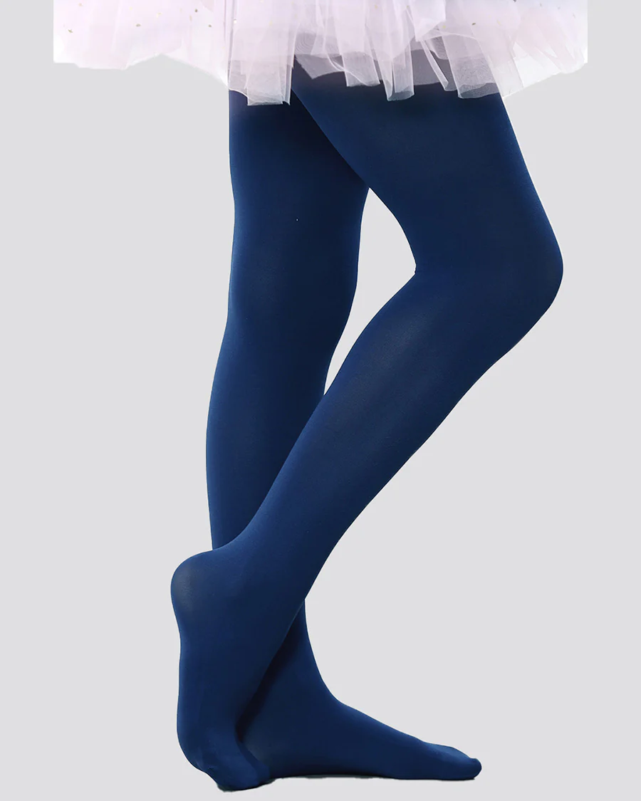 Girls Ultra Soft Footed Dance Tights - Image 2
