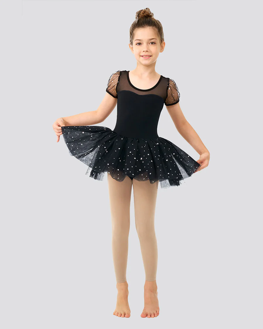 Girls Ultra Soft Footless Ballet Tights - Image 2