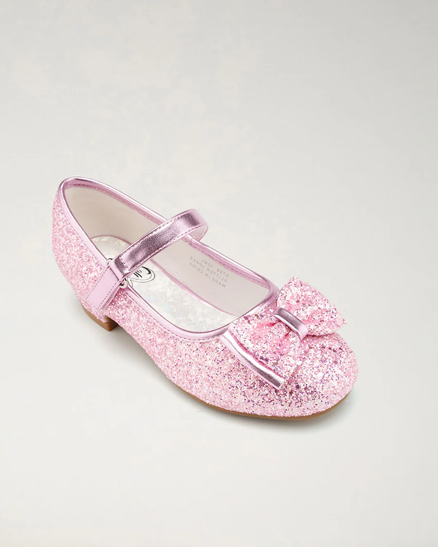 Girls Glittery Mary Jane Dress Shoe - Image 3