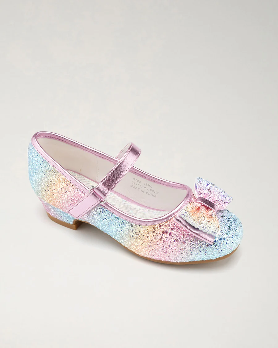 Girls Glittery Mary Jane Dress Shoe - Image 3