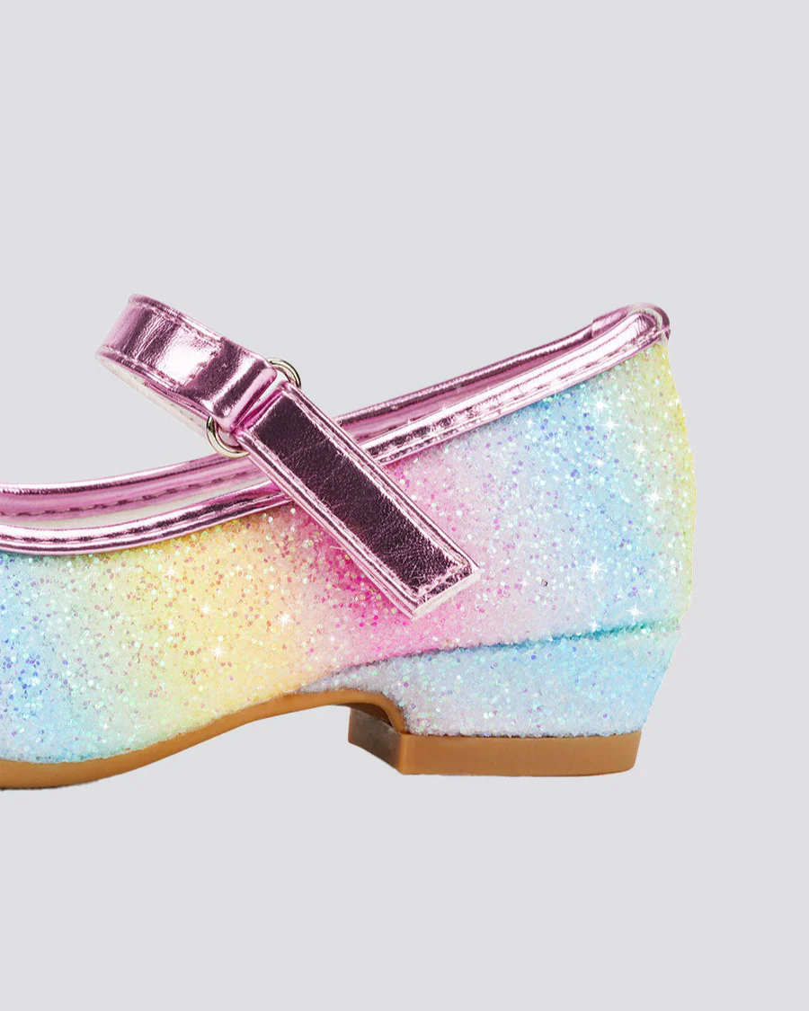 Girls Glittery Mary Jane Dress Shoe - Image 5