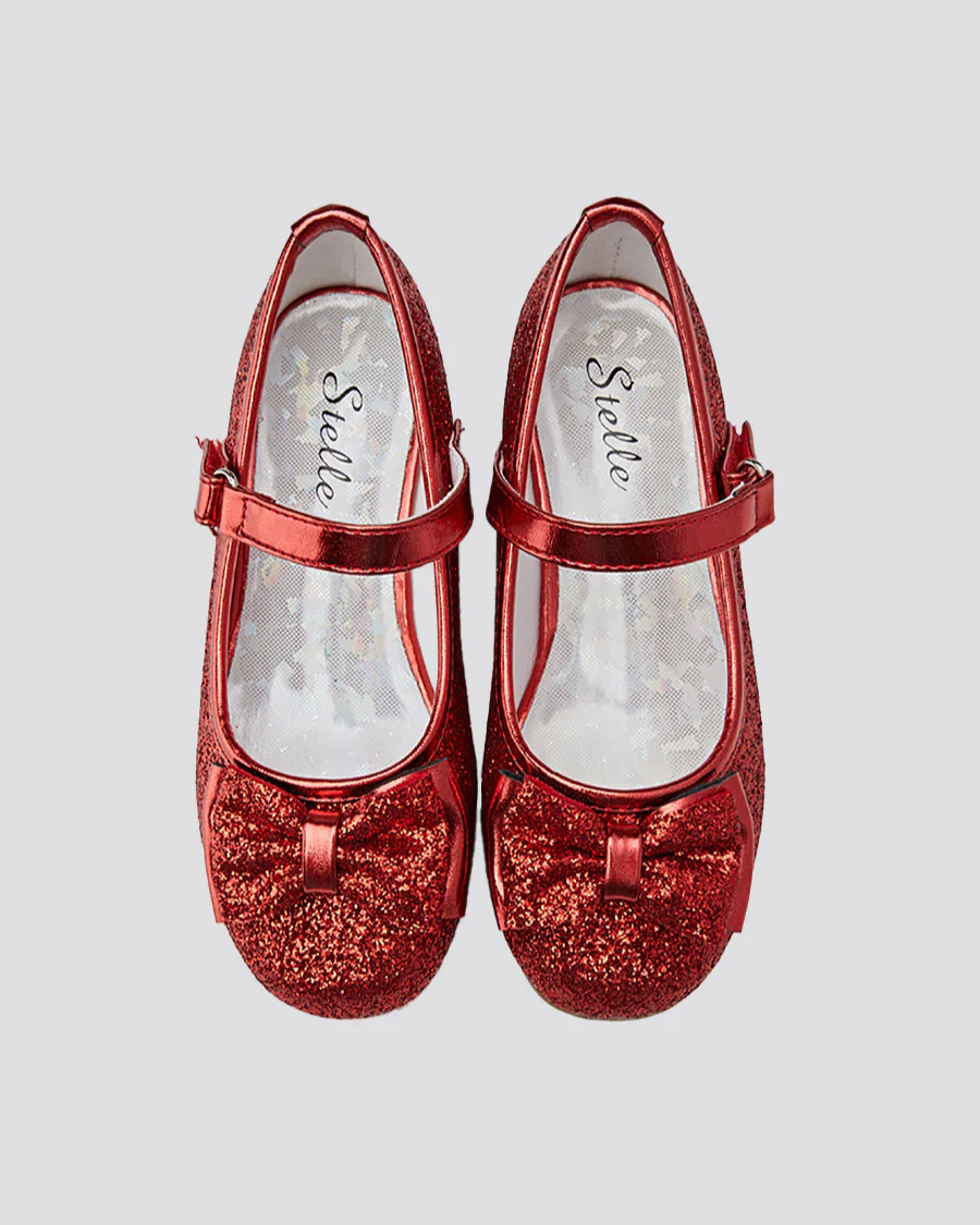 Girls Glittery Mary Jane Dress Shoe - Image 4