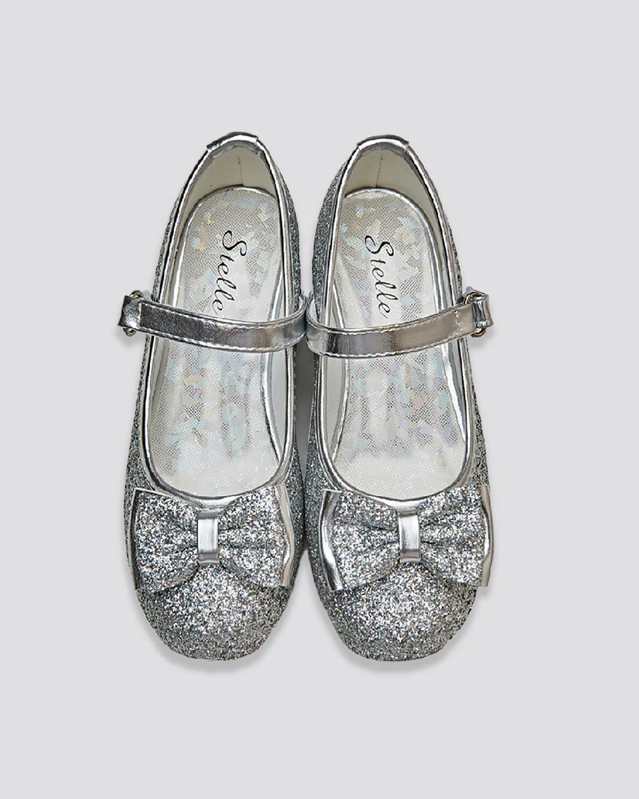 Girls Glittery Mary Jane Dress Shoe - Image 4