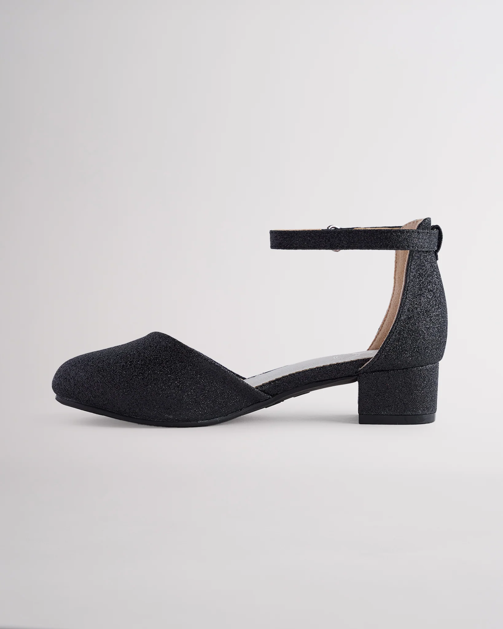 Girls Low Block Heel Dress Shoe - Image 3