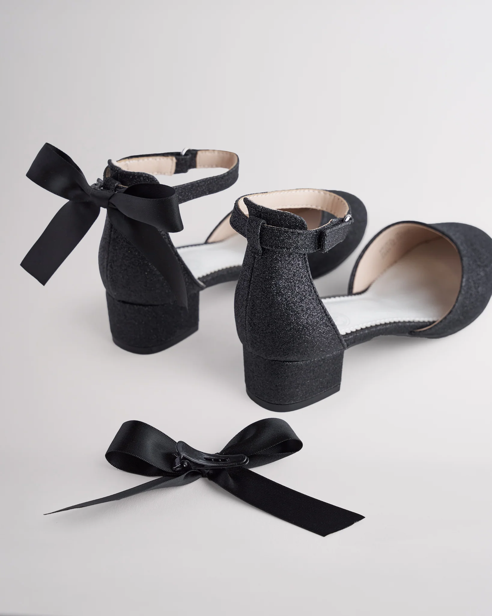 Girls Low Block Heel Dress Shoe - Image 5