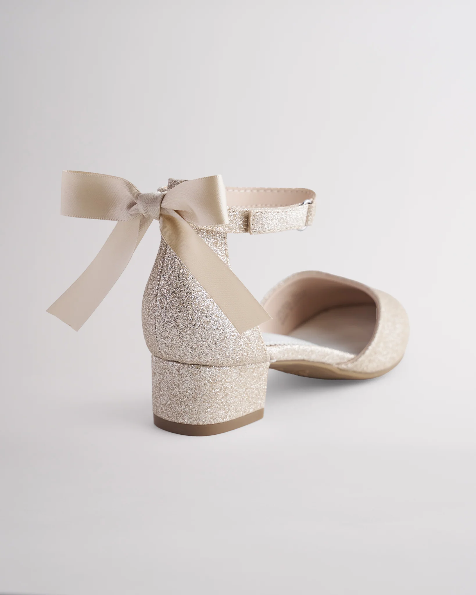 Girls Low Block Heel Dress Shoe - Image 2