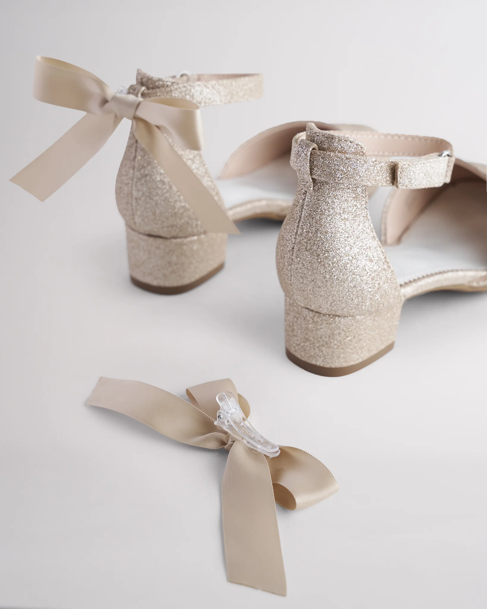 Girls Low Block Heel Dress Shoe - Image 5