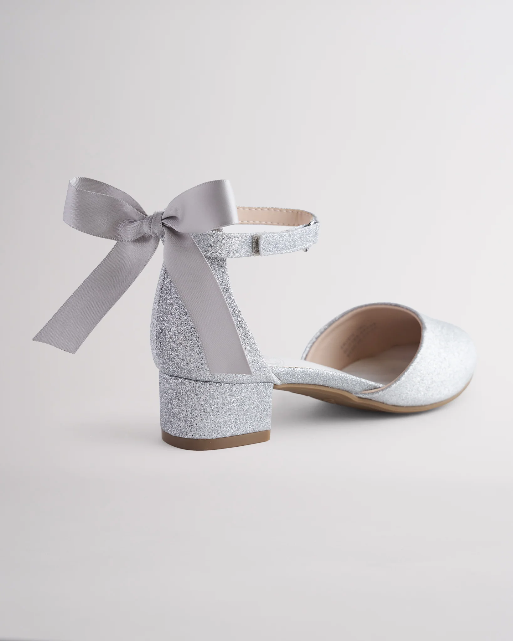 Girls Low Block Heel Dress Shoe - Image 2