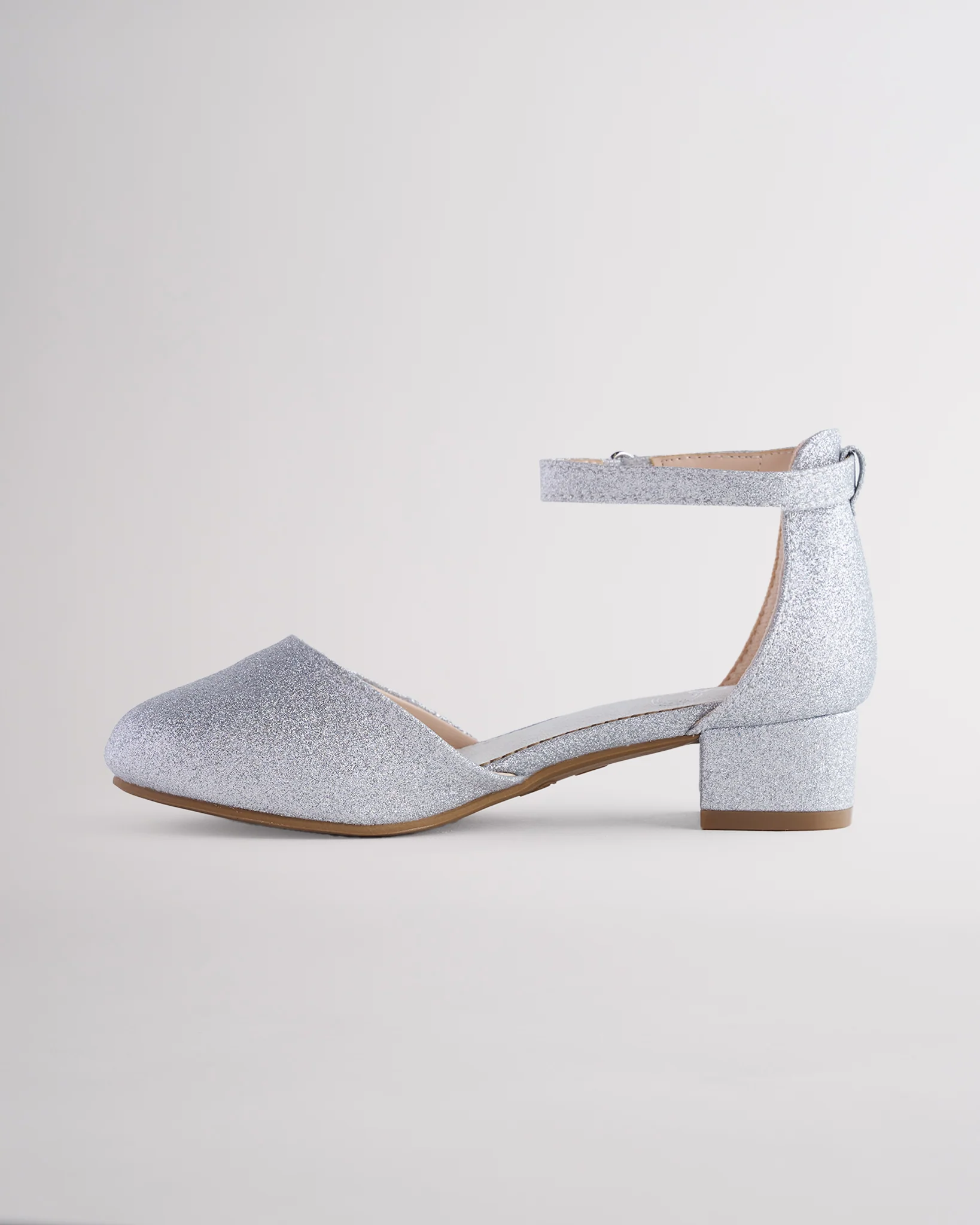 Girls Low Block Heel Dress Shoe - Image 3